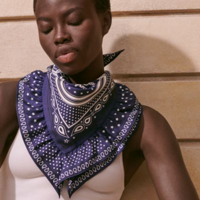 美品 エルメス カレ70 ジーンケリーへのオマージュ グレー スカーフ